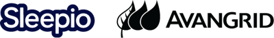 Sleepio and Avangrid logos